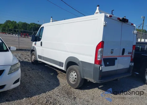 2018 Ram Promaster 1500 из США, поврежденный, VIN 3C6TRVAG7JE153499